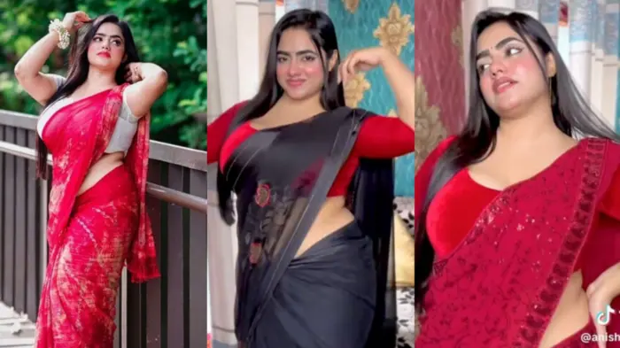 Xahani Bangladeshi Tiktoker Anisha Momo Viral Collection
