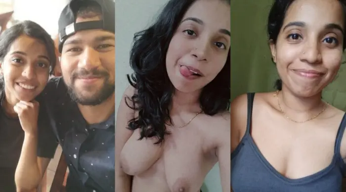 Cute Girlfriend Mallu Showing Licking Boobs Her Fingers HD Sex Video