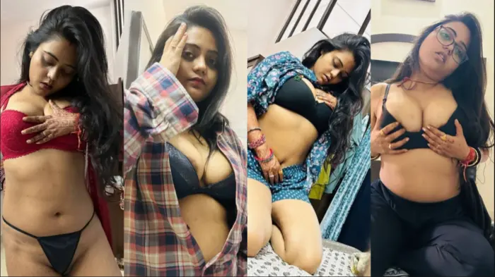 Indian Cute NewlyWed Beautiful Sexy Wife Full