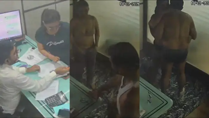 Desi Office Female Assisant Affair With Boos And CCTV Full