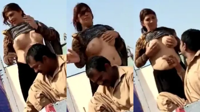 Pakistani Bhabhi Show Boobs In Outdoor Hot