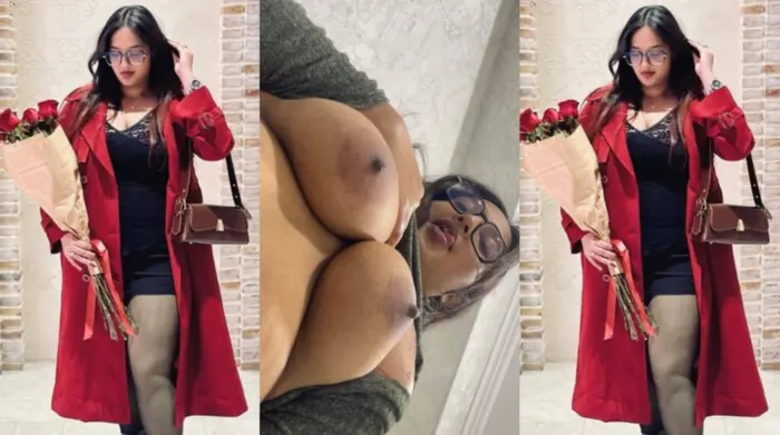 Cute Baddie Riding And Boobs Sucking By Bf HD